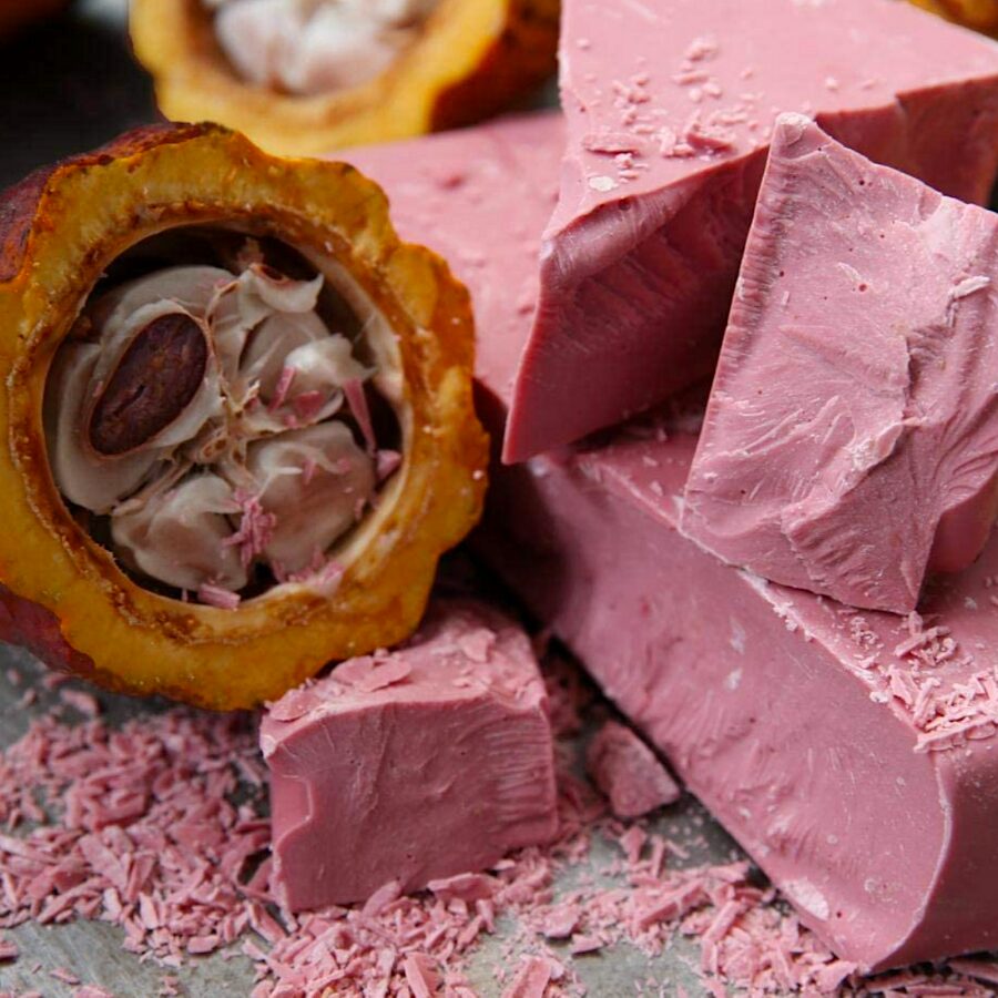 Callets De Chocolate Ruby Callebaut 2,5 Kg 2 Callets De Chocolate Ruby Callebaut 2,5 Kg - Imagen 2