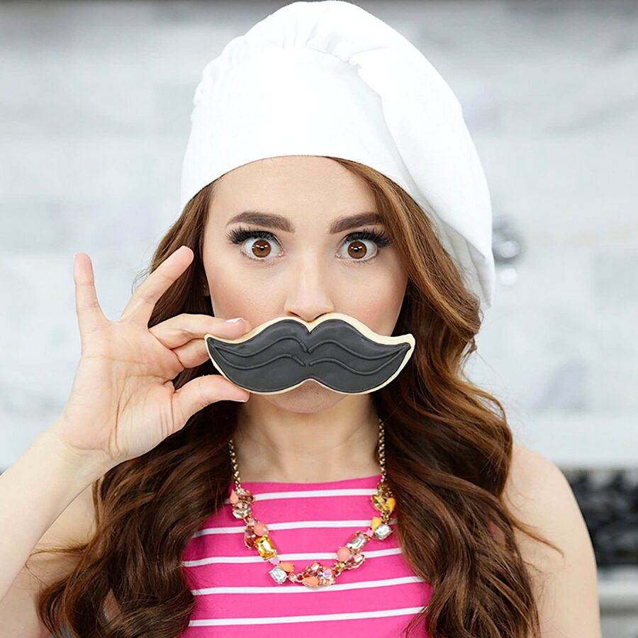 Cortador Metalico "rosanna Pansino" Wilton - Bigote 2 Cortador Metalico "rosanna Pansino" Wilton - Bigote - Imagen 2