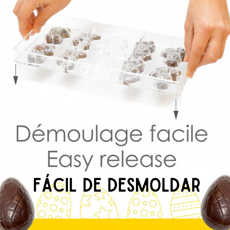 Molde Para Chocolate Scrapcooking - Huevos 2 Molde Para Chocolate Scrapcooking - Huevos - Imagen 2