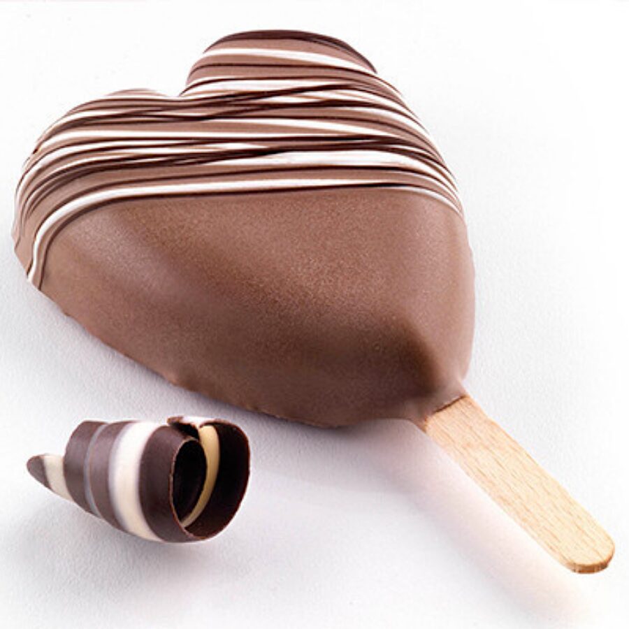 Molde Silicona Para Helado "mini Corazon" Silikomart 3 Molde Silicona Para Helado "mini Corazon" Silikomart - Imagen 3