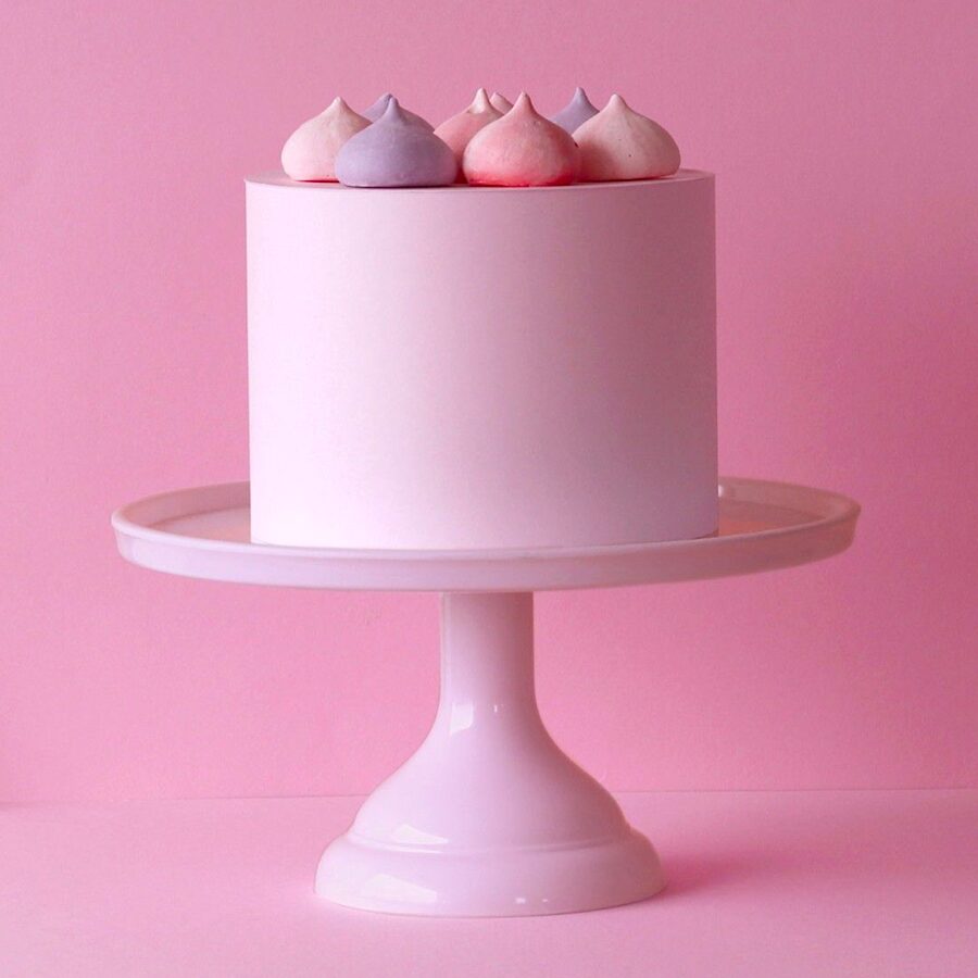 Stand Para Tarta PequeÑo Allc - Rosa 2 Stand Para Tarta PequeÑo Allc - Rosa - Imagen 2