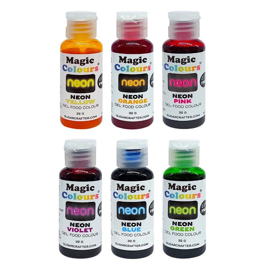 Colorante En Gel Neon Magic Colours Violeta - Violet 32 G 2 Colorante En Gel Neon Magic Colours Violeta - Violet 32 G - Imagen 2