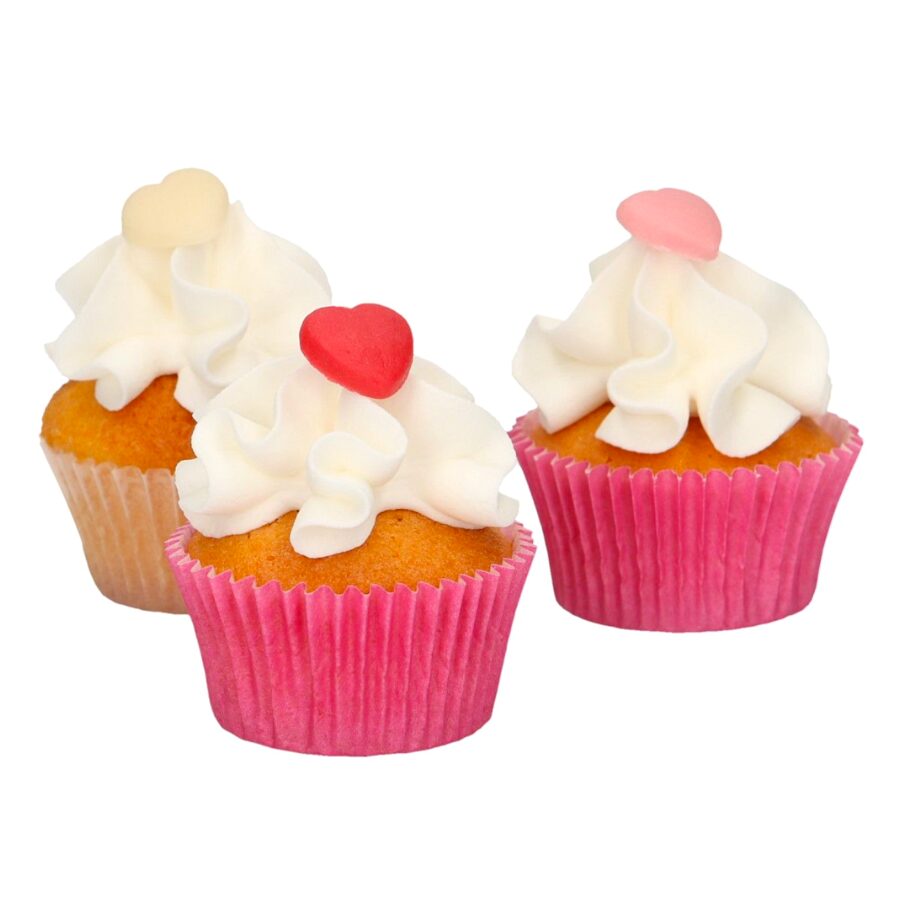 Decoraciones De Azucar Funcakes - Corazones 2 Decoraciones De Azucar Funcakes - Corazones - Imagen 2