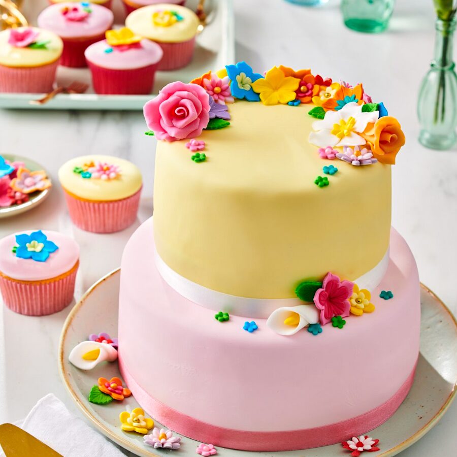 Fondant De Sabor Funcakes - Blanco Limon 1 Kg 2 Fondant De Sabor Funcakes - Blanco Limon 1 Kg - Imagen 2