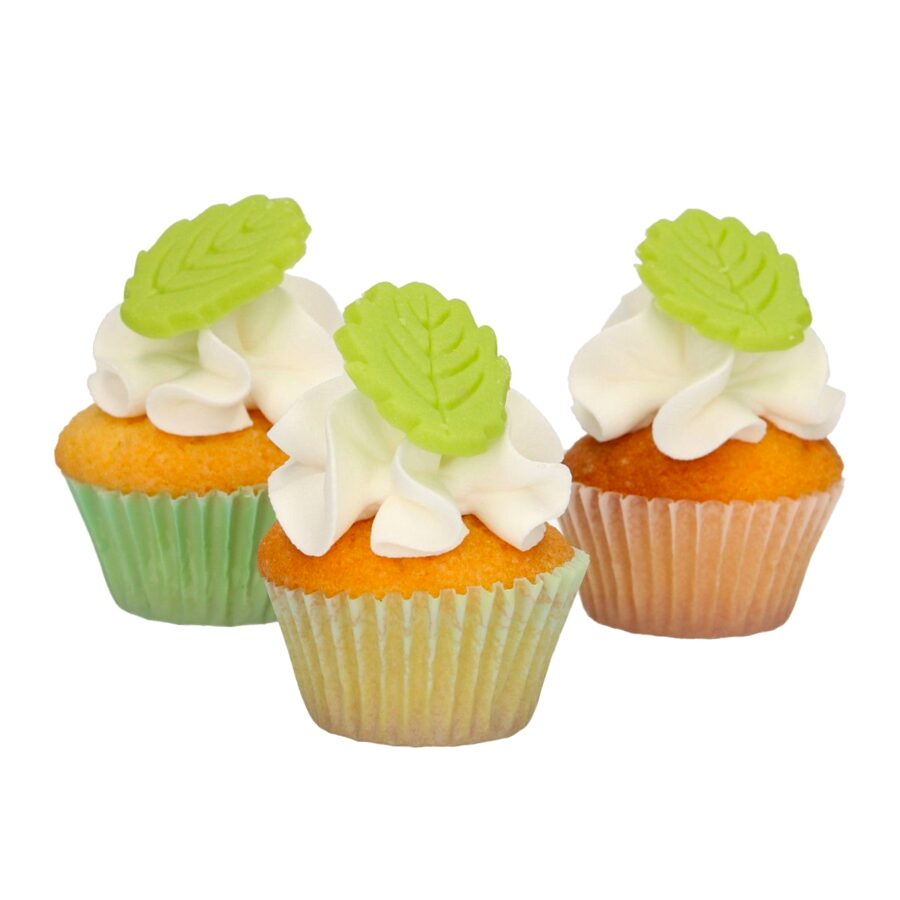 Decoraciones De Azucar Funcakes - Hojas Verdes 2 Decoraciones De Azucar Funcakes - Hojas Verdes - Imagen 2