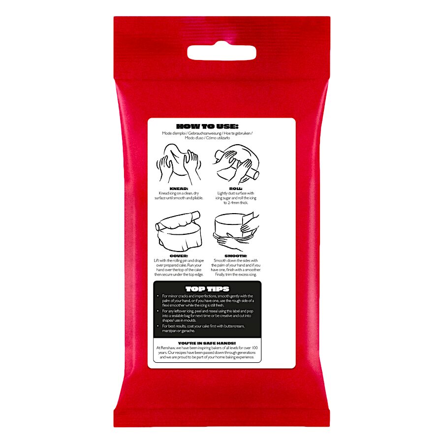 Fondant Renshaw - Jet Black / Negro (1 Kg) 2 Fondant Renshaw - Jet Black / Negro (1 Kg) - Imagen 2