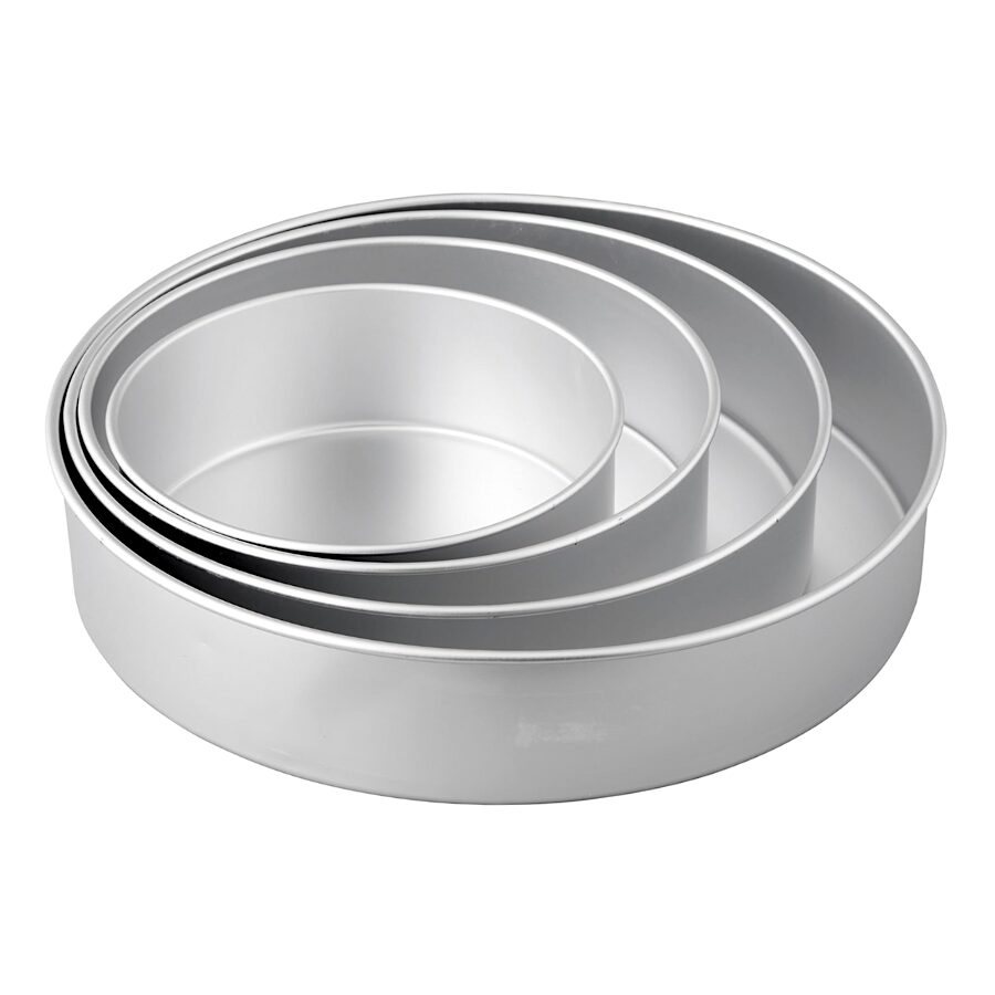 Set Moldes De Aluminio Redondos Wilton - Ø 20 / 25 / 30 / 35 Cm 2 Set Moldes De Aluminio Redondos Wilton - Ø 20 / 25 / 30 / 35 Cm - Imagen 2