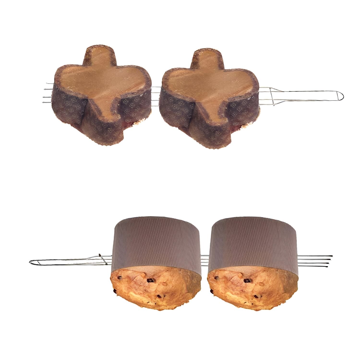 Tenedor Pincho Para Enfriar Panettones (52 Cm) 4 Puntas - Decora 3 Tenedor Pincho Para Enfriar Panettones (52 Cm) 4 Puntas - Decora - Imagen 3
