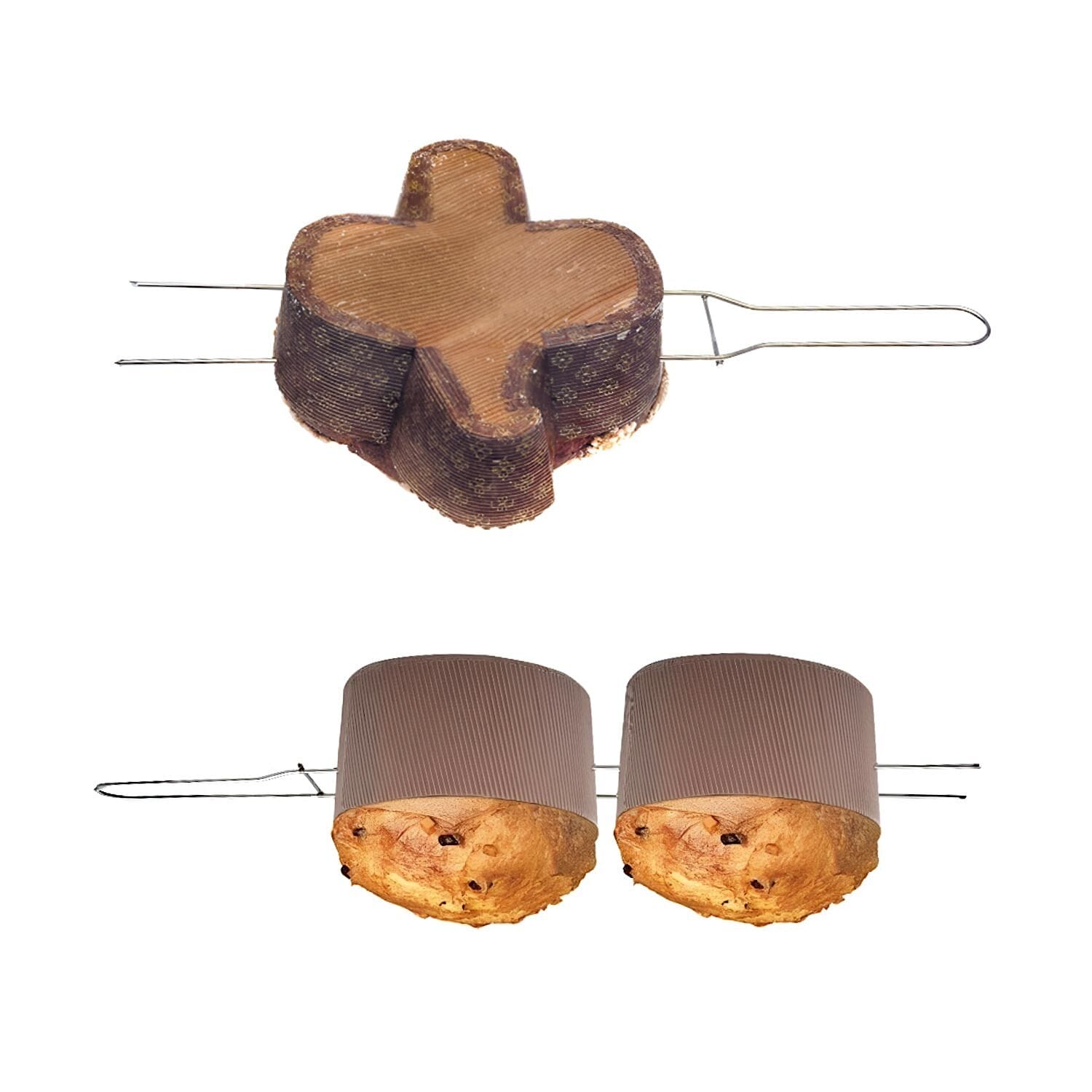 Tenedor Pincho Para Enfriar Panettones (62 Cm) 2 Puntas - Decora 2 Tenedor Pincho Para Enfriar Panettones (62 Cm) 2 Puntas - Decora - Imagen 2