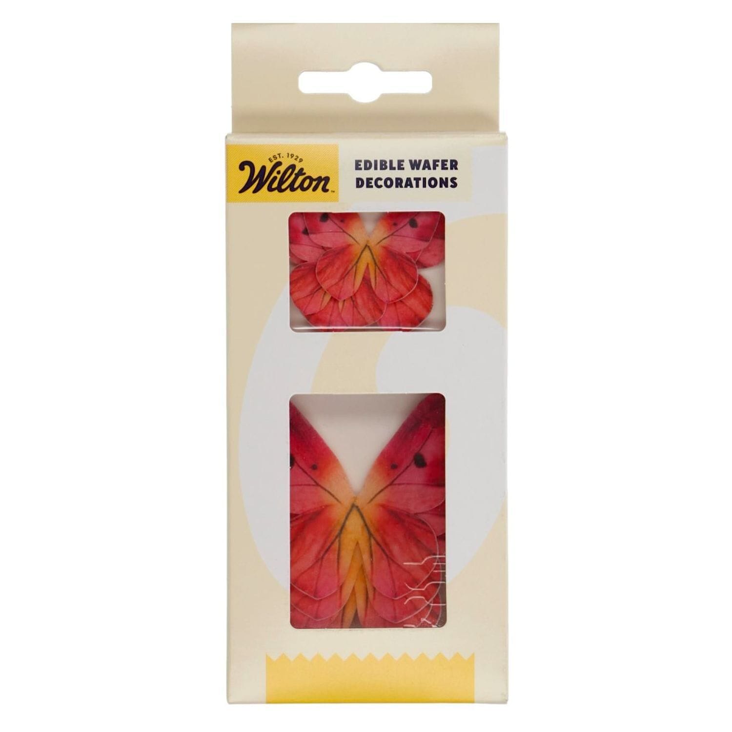 Mariposas Comestibles De Oblea Wilton - Rosas Ombre 1 Mariposas Comestibles De Oblea Wilton - Rosas Ombre