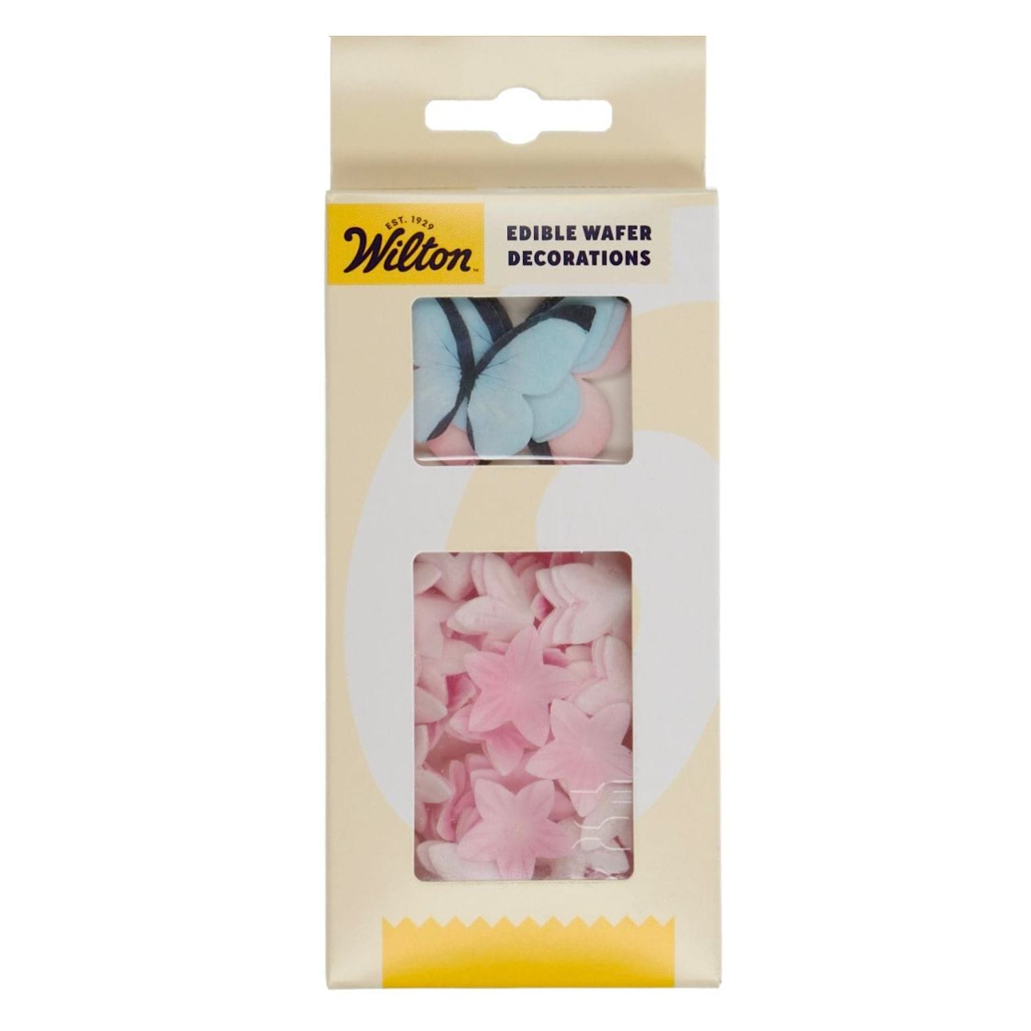 Flores Y Mariposas Comestibles De Oblea Wilton - Colores Pastel 1 Flores Y Mariposas Comestibles De Oblea Wilton - Colores Pastel