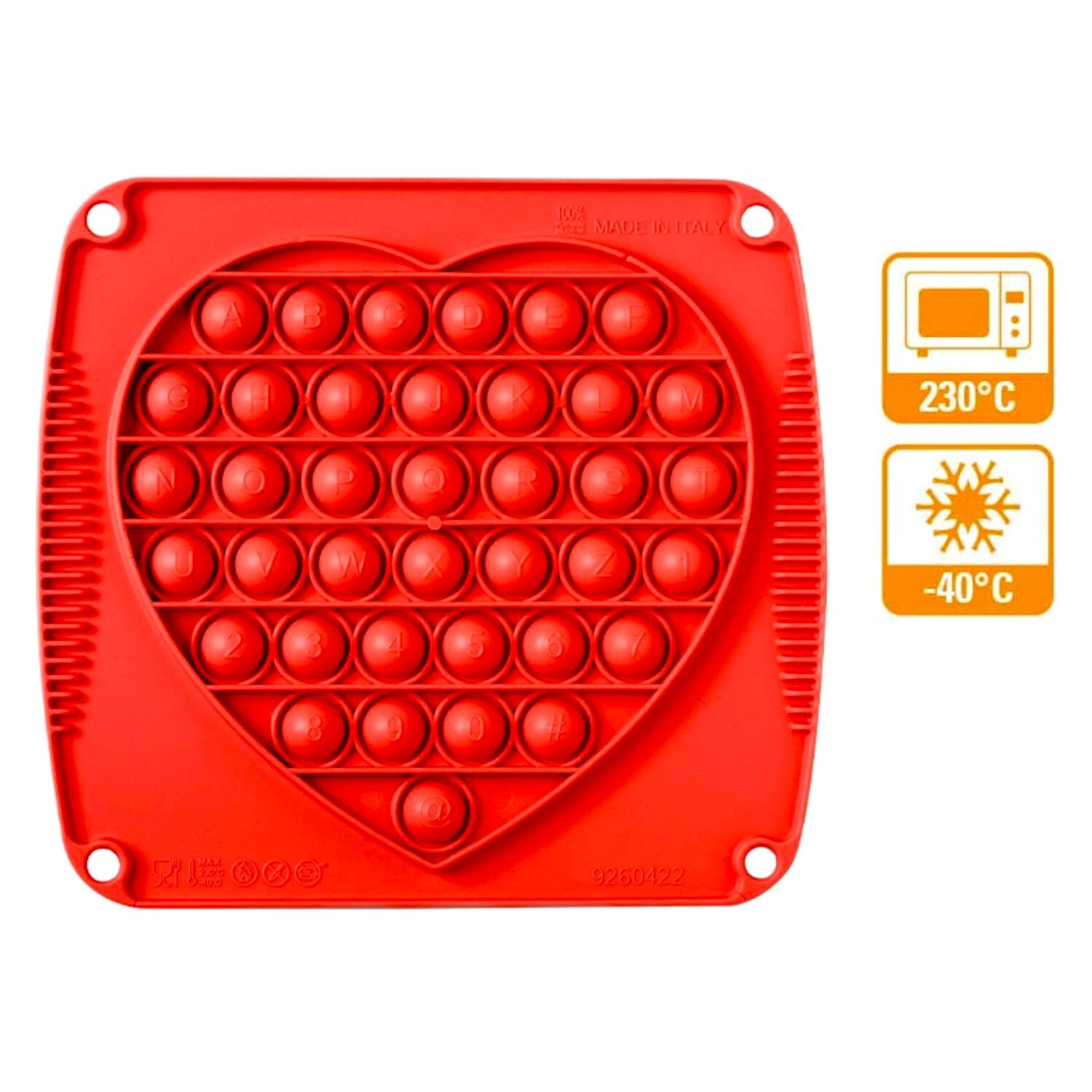 Molde De Silicona Decorpop Corazon - Decora 3 Molde De Silicona Decorpop Corazon - Decora - Imagen 3