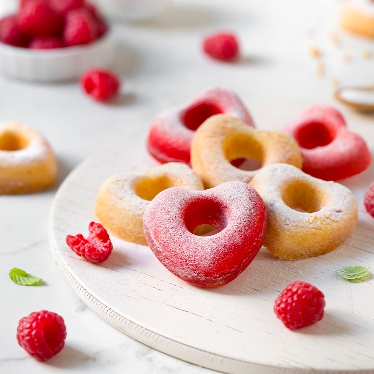 Molde De Acero Donuts Corazon Decora - Ø 7,5 Cm 2 Molde De Acero Donuts Corazon Decora - Ø 7,5 Cm - Imagen 2