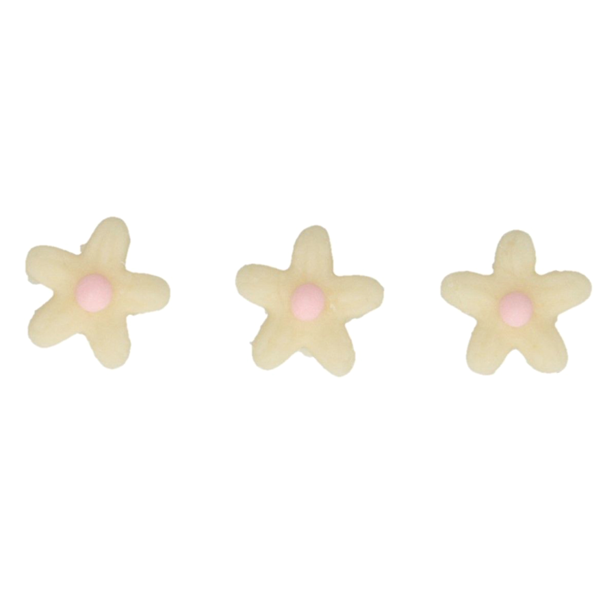 Decoraciones De Azucar Funcakes - Crisantemos (blanco/rosa) 3 Decoraciones De Azucar Funcakes - Crisantemos (blanco/rosa) - Imagen 3