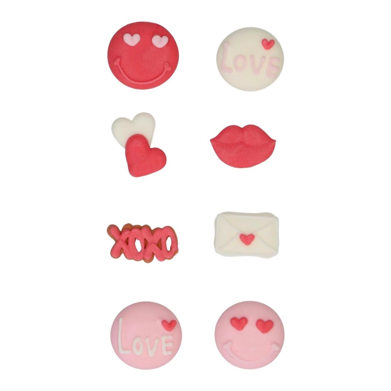 Decoraciones De Azucar Funcakes - Love 2 Decoraciones De Azucar Funcakes - Love - Imagen 2