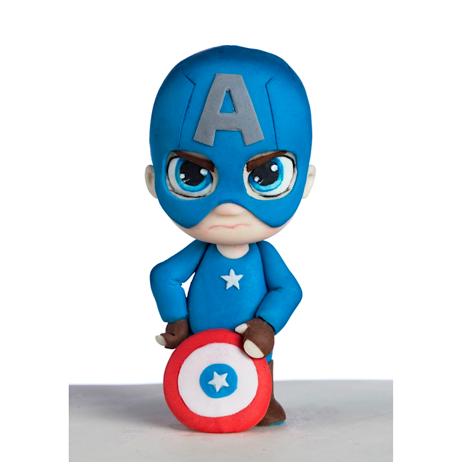 Set Tutorial Para Figuras "by Silvia Mancini" - Superheros / Superheroes 4 Set Tutorial Para Figuras "by Silvia Mancini" - Superheros / Superheroes - Imagen 4
