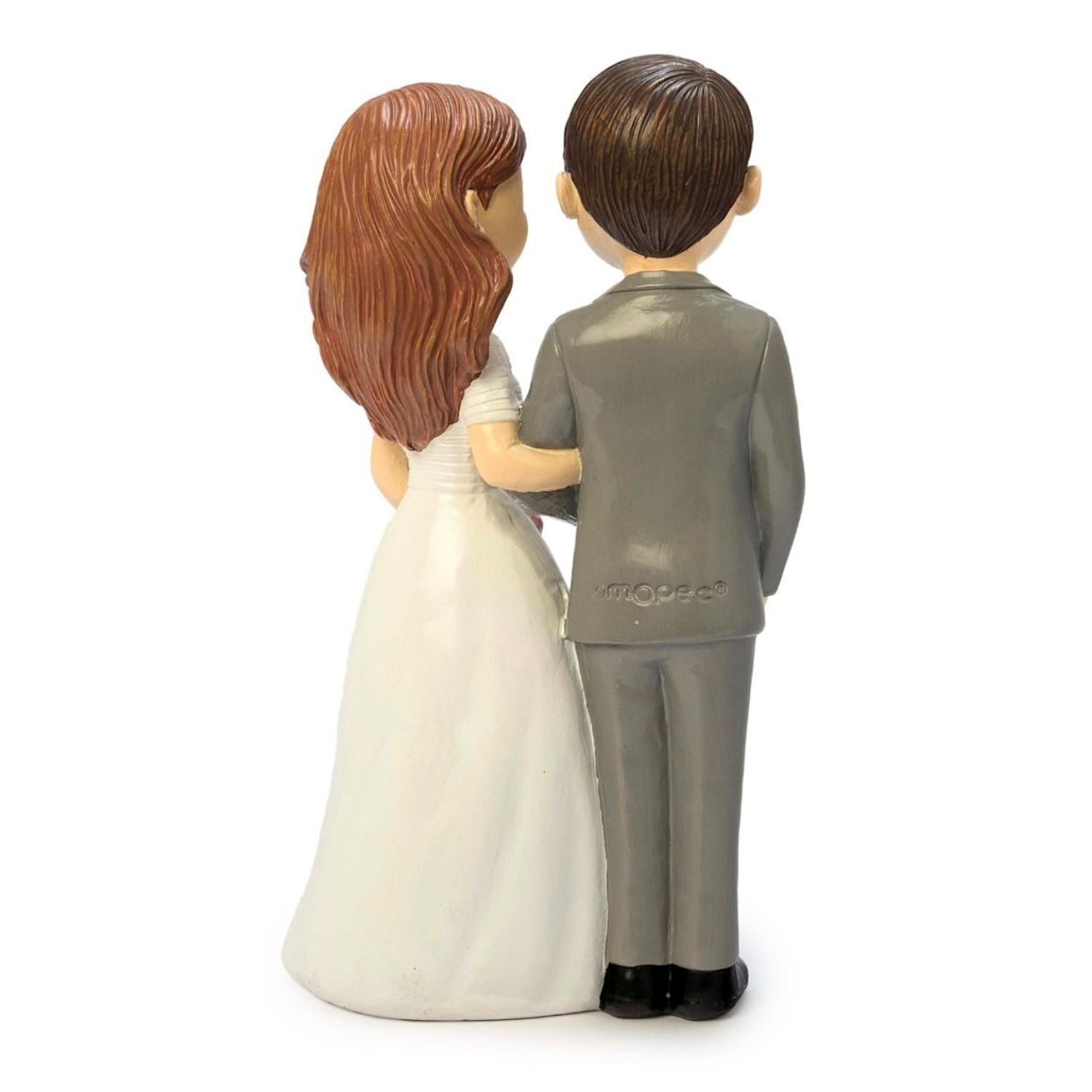 Figura Para Bolo De Casamento Noivo E Noiva Estilo ClÁssico - Mopec 2 Figura Para Bolo De Casamento Noivo E Noiva Estilo ClÁssico - Mopec - Imagen 2