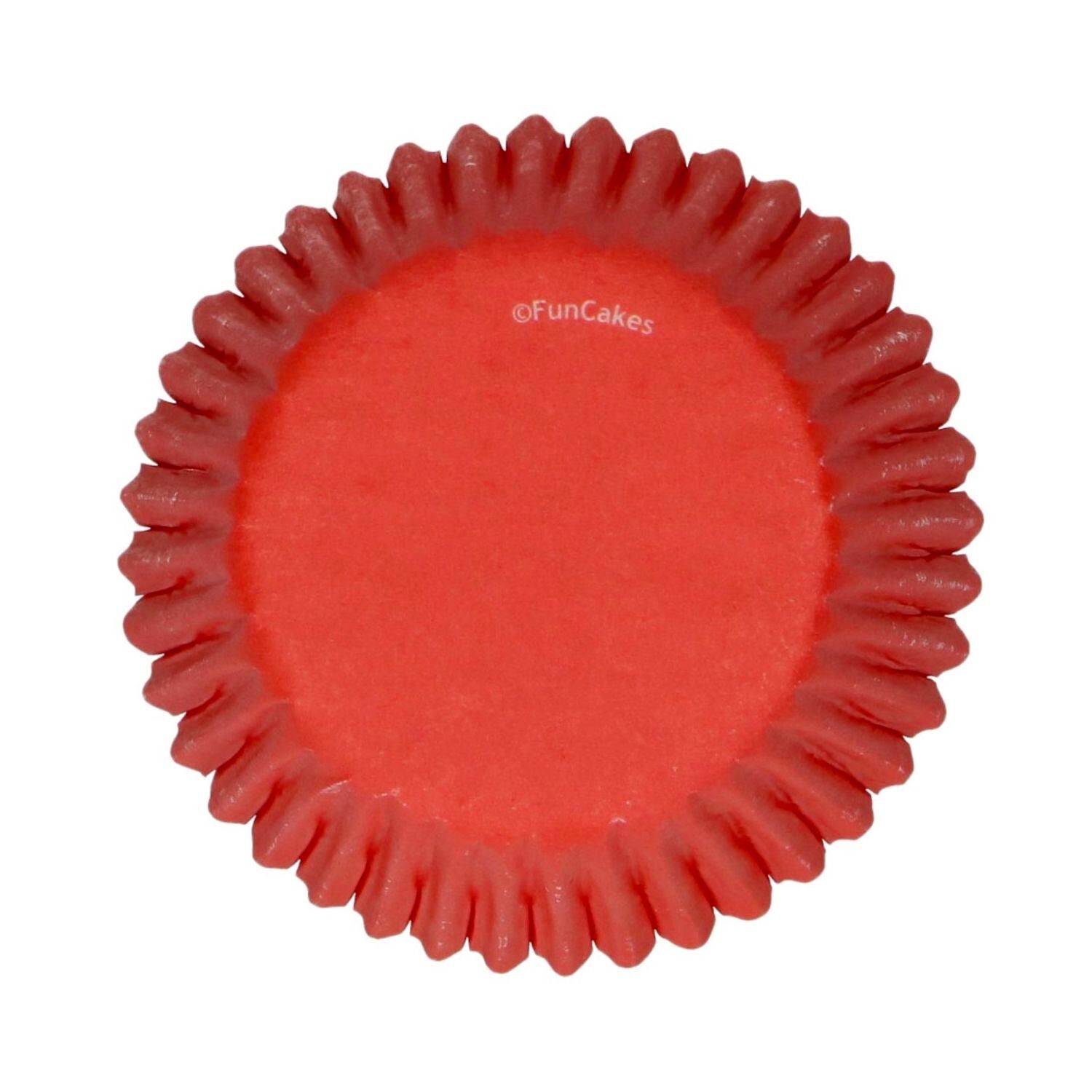100 CÁpsulas Mini Cupcakes Funcakes - Vermelhas 3 100 CÁpsulas Mini Cupcakes Funcakes - Vermelhas - Imagen 3